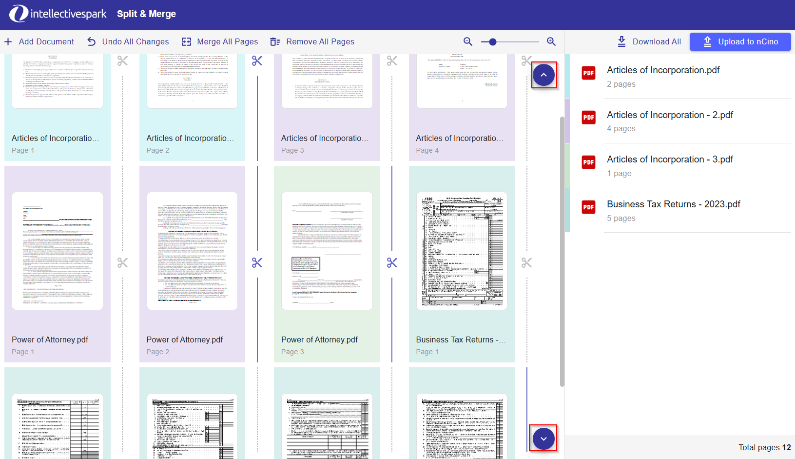 Jump to first page or last page